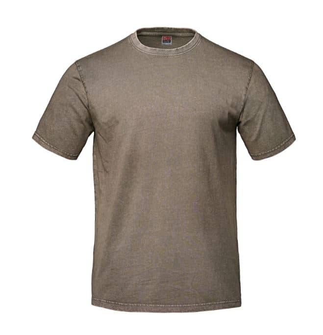 Horizon Vintage Wash Cotton Crewneck Tee 22 HORIZON Vintage Wash Cotton Crewneck Tee - Image 22