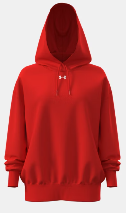 Womens Under Armour Team Icon Hooded Sweatshirt 7 Womens Under Armour Team Icon Hooded Sweatshirt - Image 7