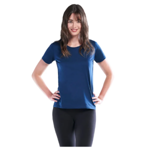 Ladies Harmony Organic Cotton Scoop Neck Tee
