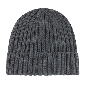 Chunky Rib Knit Cuff Toque