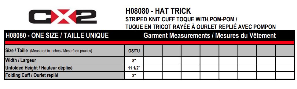 Hat Trick - Striped Knit Cuff Toque With Pom-Pom 2 Hat Trick - Striped Knit Cuff Toque with Pom-Pom - Image 2