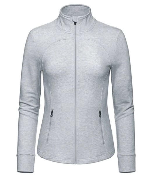 Ladies French Terry Performance Full Zip Sweatshirt - Adventurer 3 Ladies French Terry Performance Full Zip Sweatshirt - Adventurer - Image 3