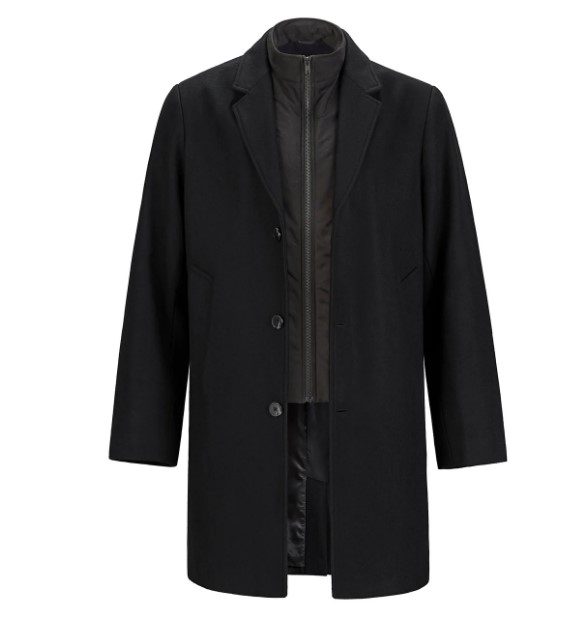 Regent - Youth Melton Coat With Removable Collar 3 Regent - Youth Melton Coat with Removable Collar - Image 3