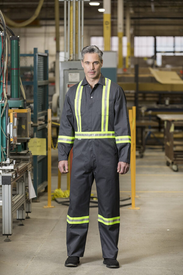 Mens Safety Polycotton Coveralls 3 Mens Safety PolyCotton Coveralls - Image 3