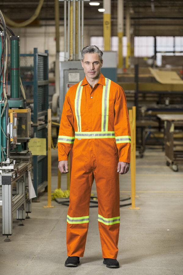 Mens Safety Polycotton Coveralls 4 Mens Safety PolyCotton Coveralls - Image 4