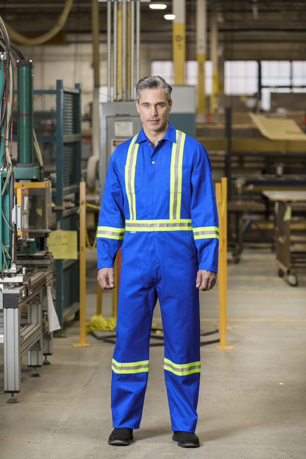 Mens Safety Polycotton Coveralls 5 Mens Safety PolyCotton Coveralls - Image 5