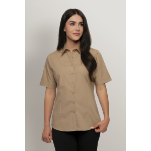 Ladies CH Everyday Easy Care Short Sleeve Woven Shirt